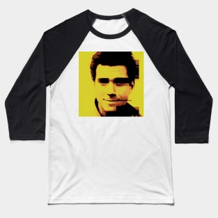 CENSORED Surreal Glitch Art Portrait Baseball T-Shirt